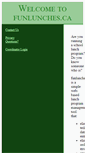 Mobile Screenshot of funlunches.ca